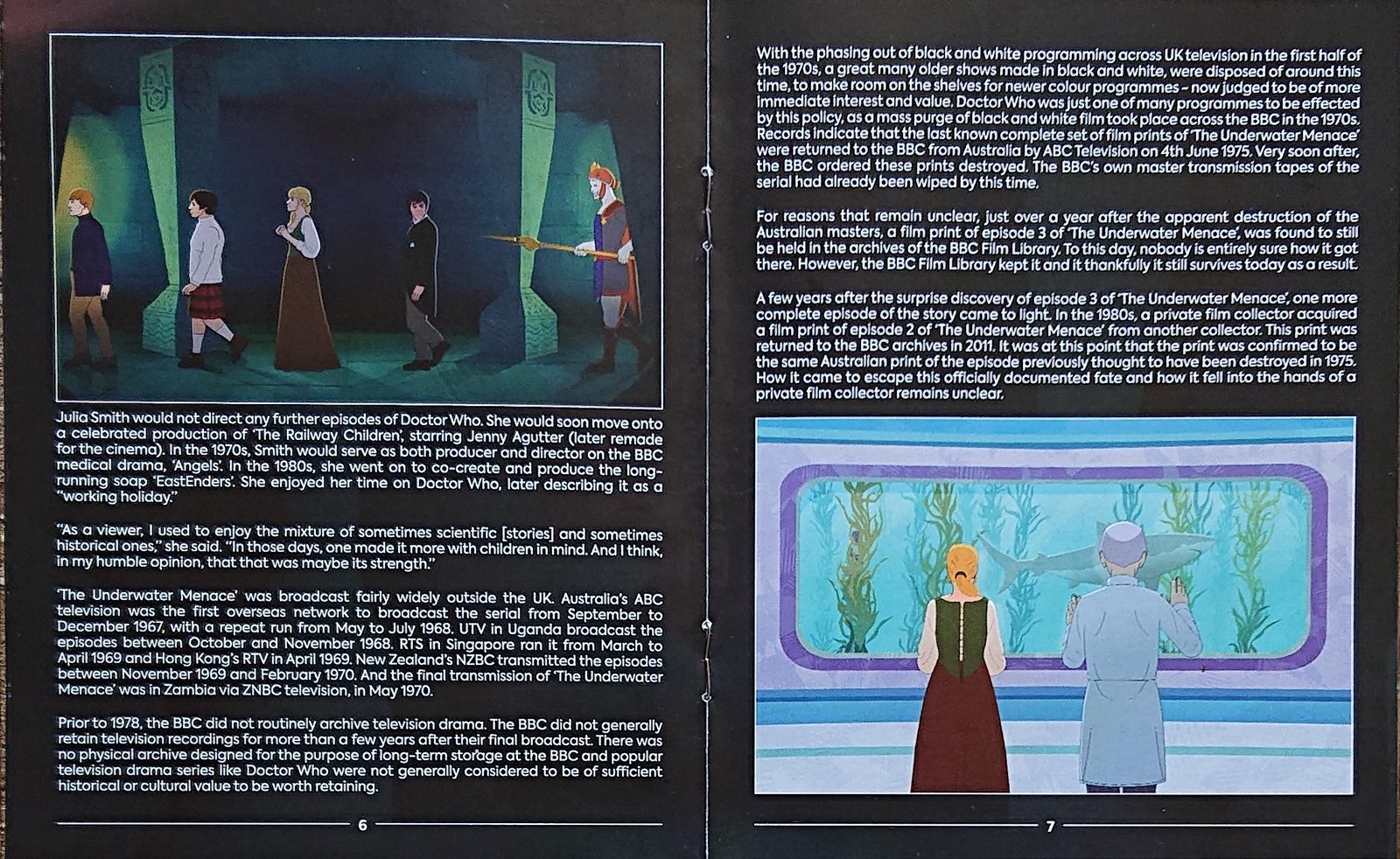 Inserts from BBCDVD 4560